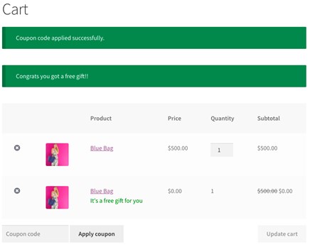 Smart Coupons For WooCommerce