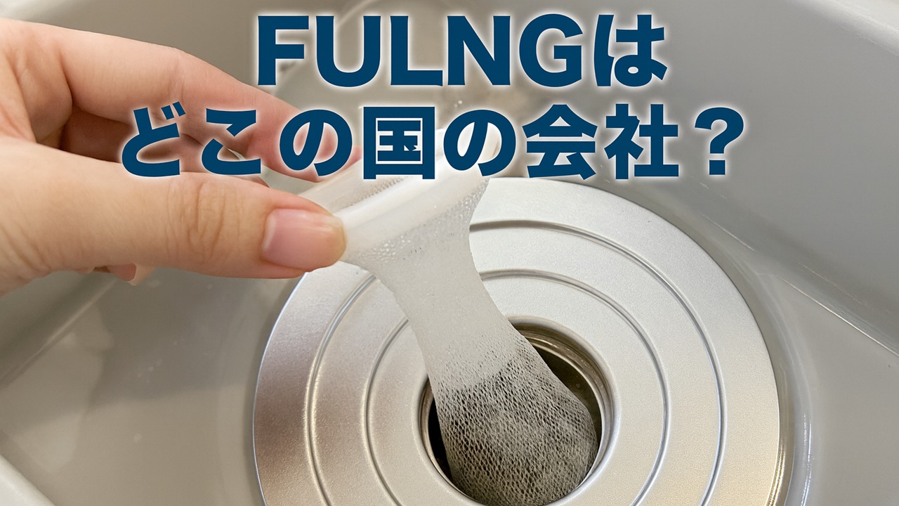 FULNGのお風呂ヘアキャッチャーは安心?会社の所在地を徹底解説